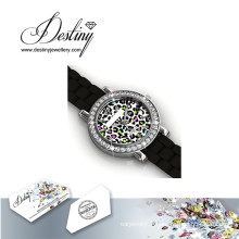 Destin bijoux cristal de Swarovski coloré Watch
